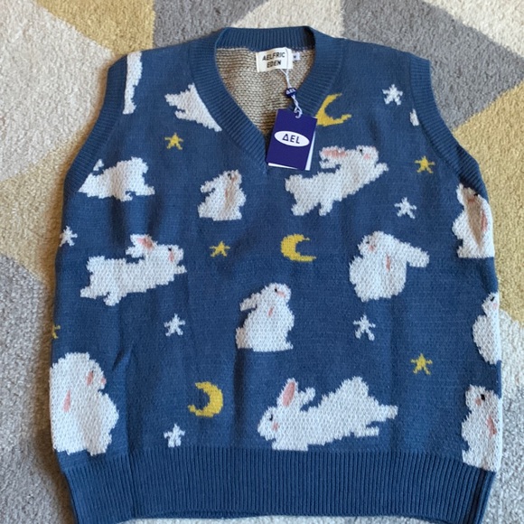 Aelfric Eden Sweaters - Bunny & Moon Sweater Vest